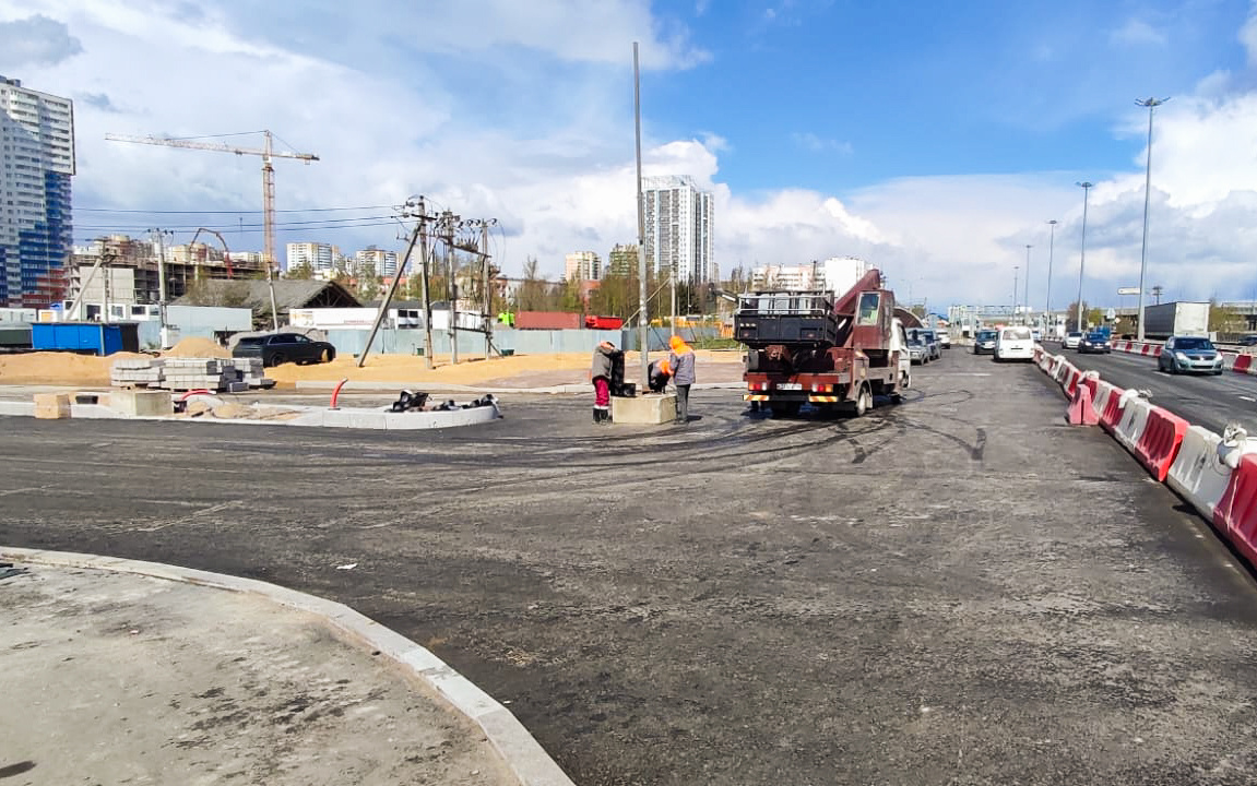 В Шушарах готовят к открытию новую дорогу с выездом на Витебский проспект -  13 мая 2024 - ФОНТАНКА.ру