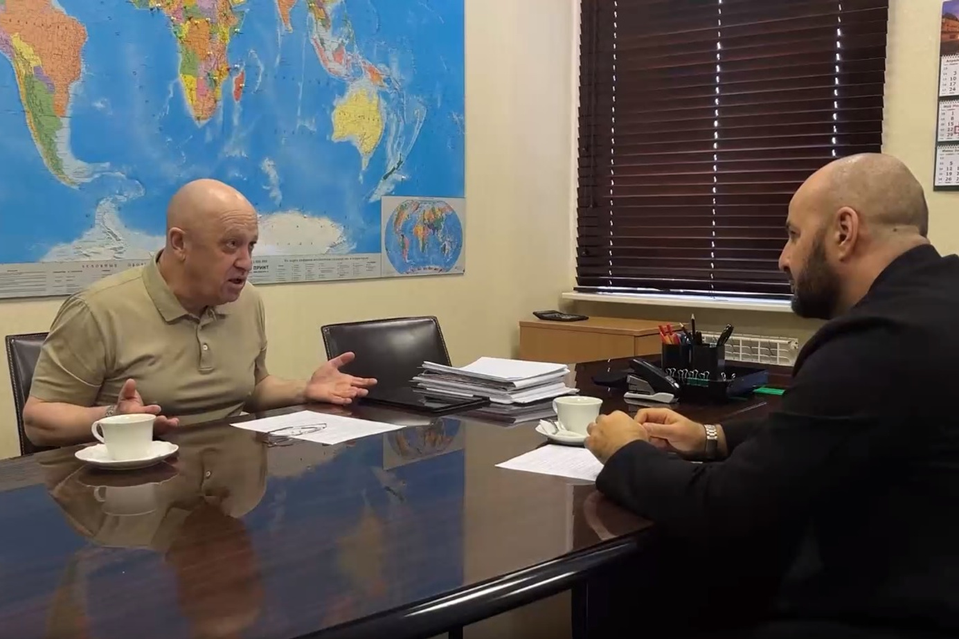 Пригожин рассказал о взятии Бахмута и целях СВО в интервью: новости СВО за 24 мая