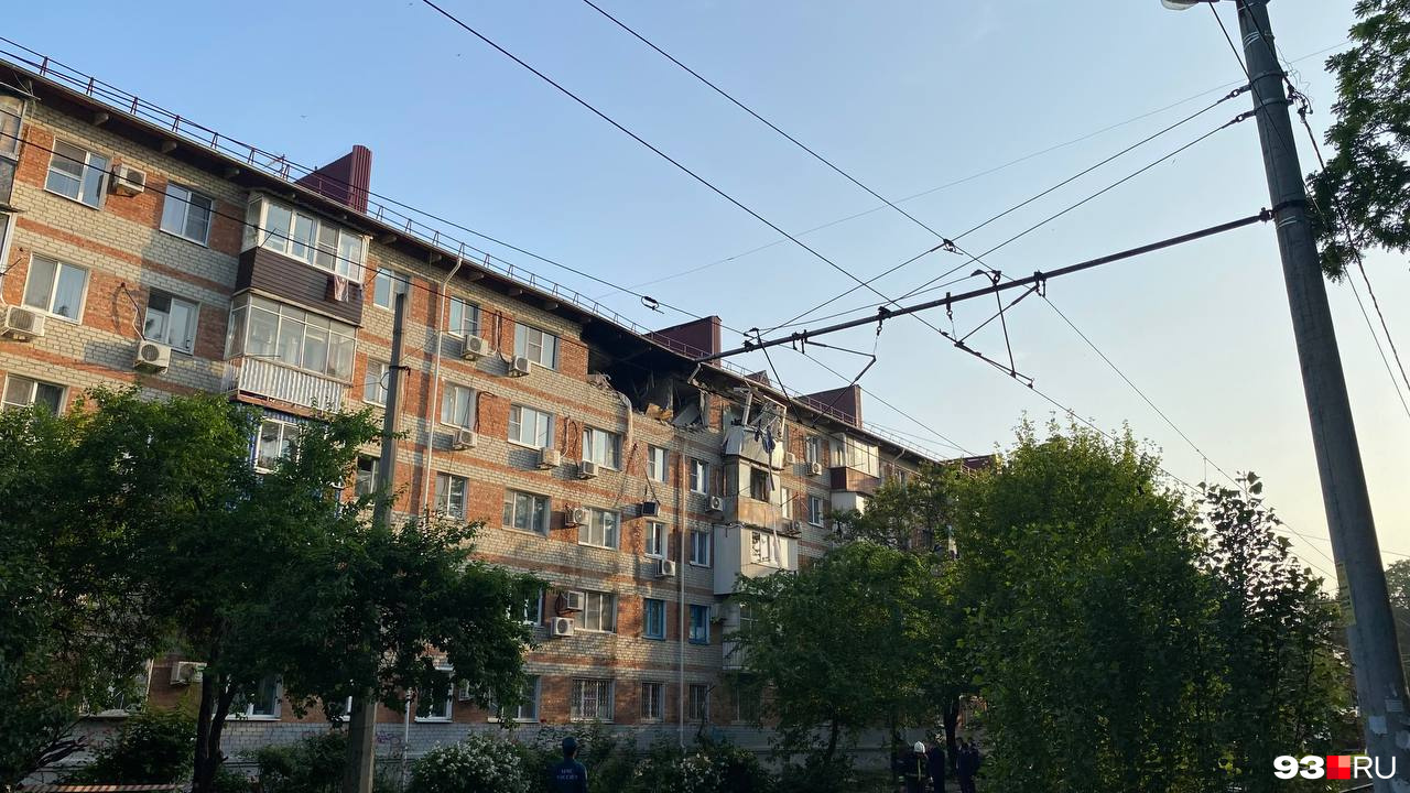 Так выглядит квартира — эпицентр взрыва со стороны Зиповской больницы