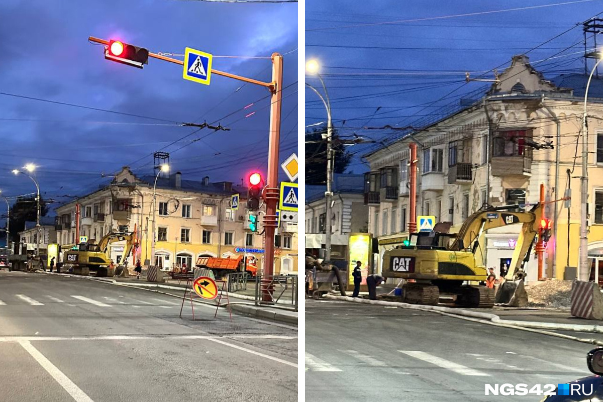 Схему движения трамваев и автобусов укоротили из-за закрытой дороги в Кемерове: напоминаем, как проехать