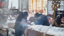 Новосибирские коммунальщики восстановили поврежденный участок теплосети на Пархоменко