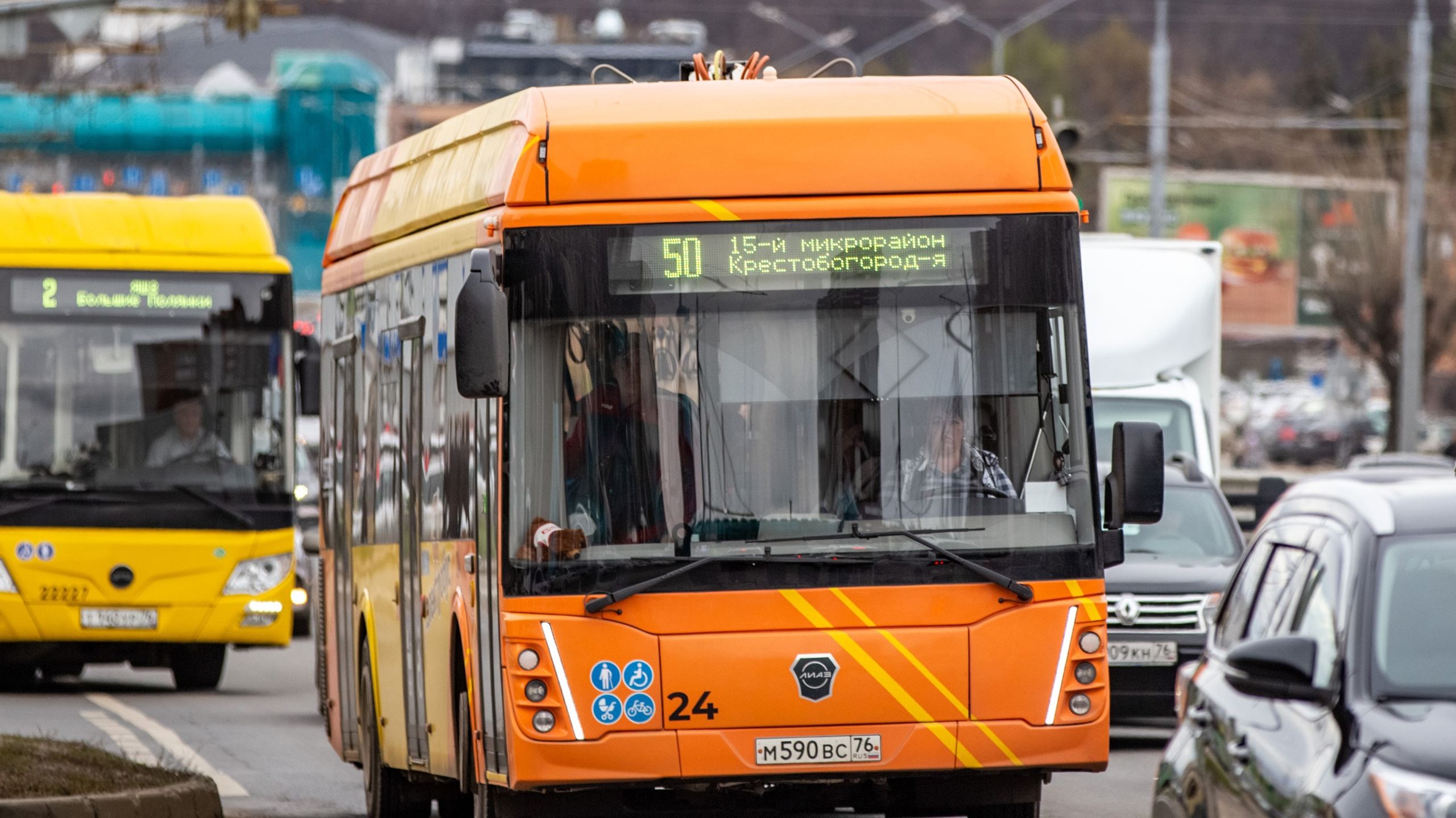 Стал известен новый маршрут электробусов в Ярославле