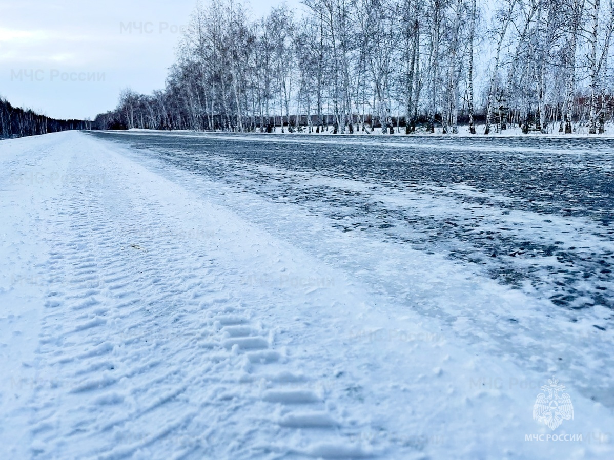 Трассу между Новосибирском и Омском перекрыли из-за метели и ветра