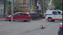 Из-за гранаты на дороге полиция перекрыла улицу у «Красного Аксая»