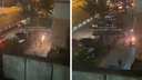Стреляли друг в друга фейерверками: массовая потасовка произошла на проспекте Димитрова