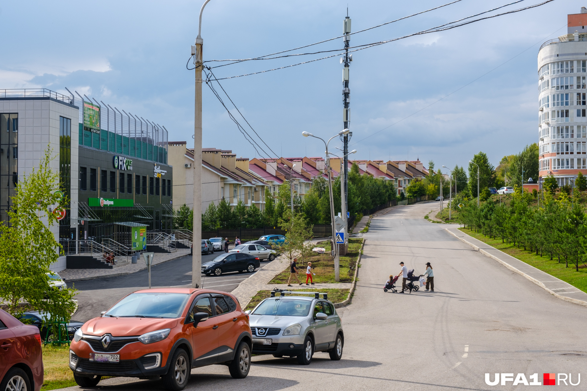 Тихий квартал в глубинах Старой Уфы