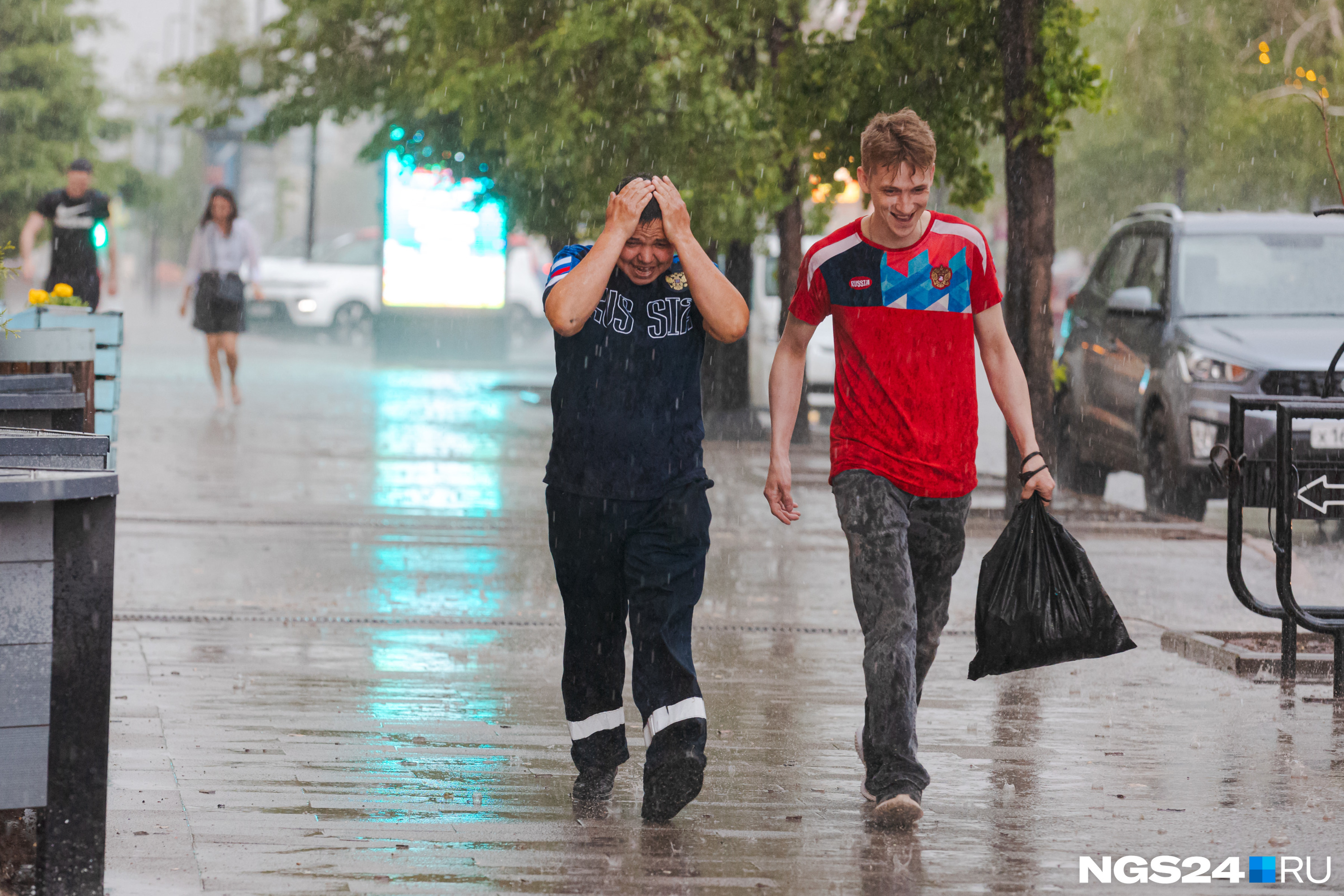 Доставайте зонтики! Погода в Красноярске на первую неделю августа