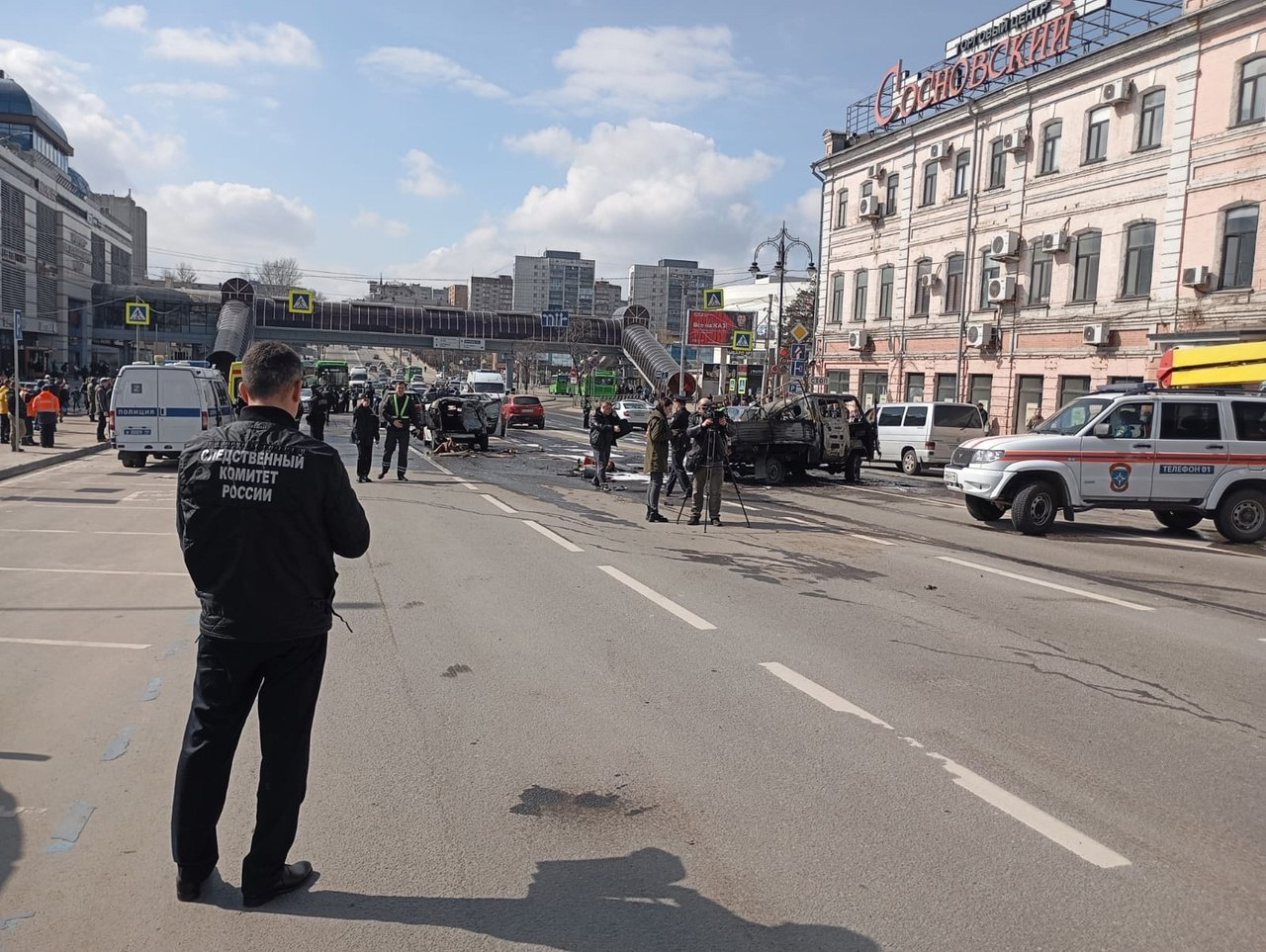 Автобус без тормозов протаранил машины и другой автобус в Курске. Случился  пожар | 27.03.2024 | Санкт-Петербург - БезФормата