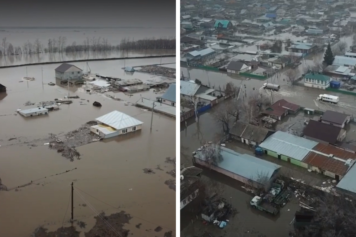 В Омске начали собирать помощь для пострадавших от наводнения в Казахстане