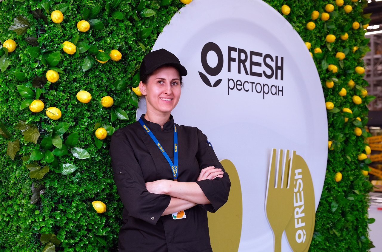 Нина Басейко, менеждер по развитию кулинарного производства ресторана «Лента FRESH»
