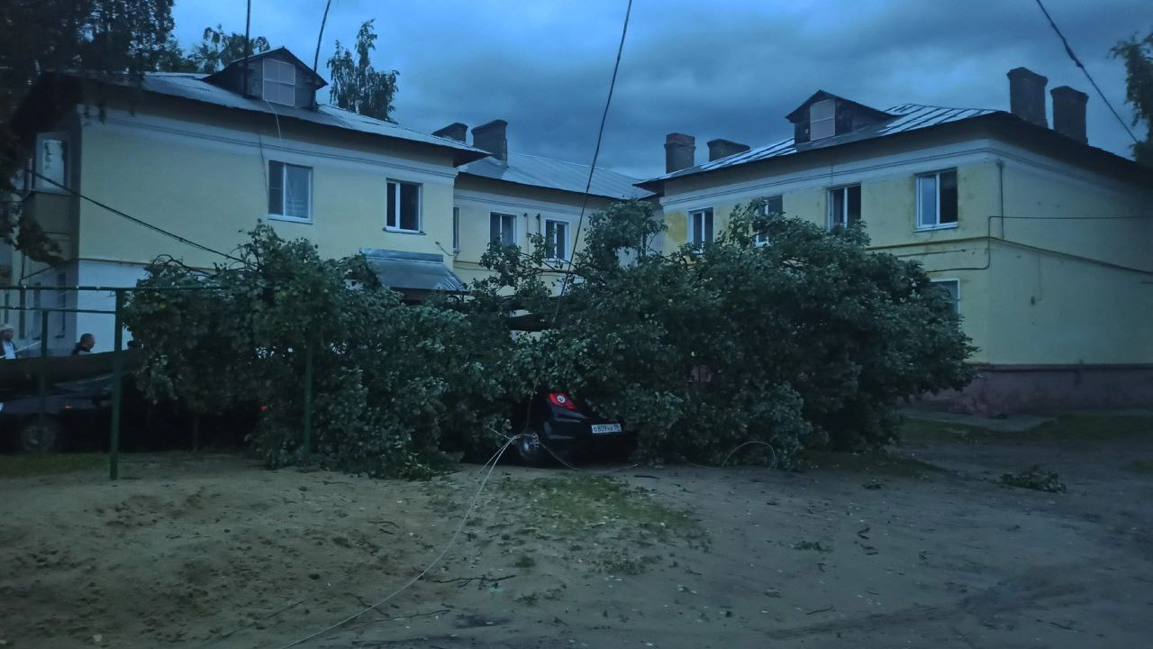 Последствия урагана в Поволжье, где из-за непогоды пострадали 76 человек и  погибли 9 - 30 июля 2023 - ФОНТАНКА.ру