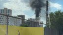 В Краснодаре загорелся строящийся дом в ЖК «Гарантия» на Обрывной