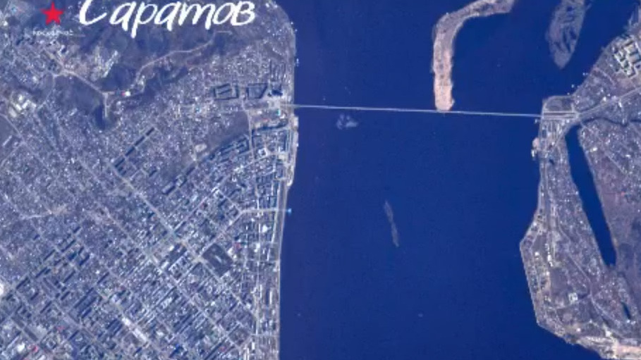 Космонавт Олег Артемьев опубликовал снимки Саратова с МКС. Зрелище завораживает