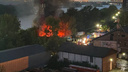 «Эвакуировали два кислородных баллона»: пожар вспыхнул на улице Большевистской
