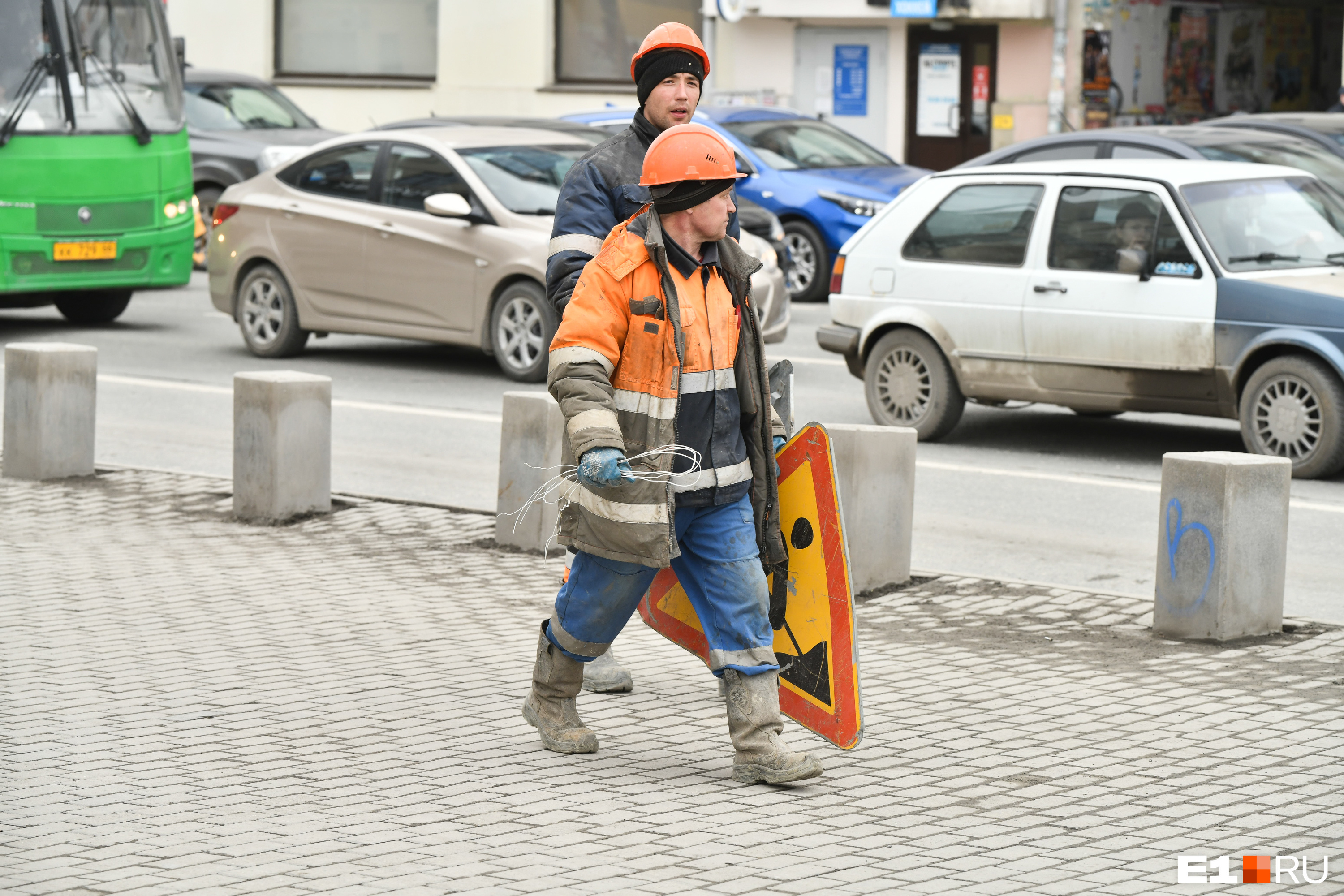 Карта с передвижением по улицам