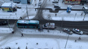 В Архангельске автобус сбил пешехода на «зебре»: что известно о ДТП