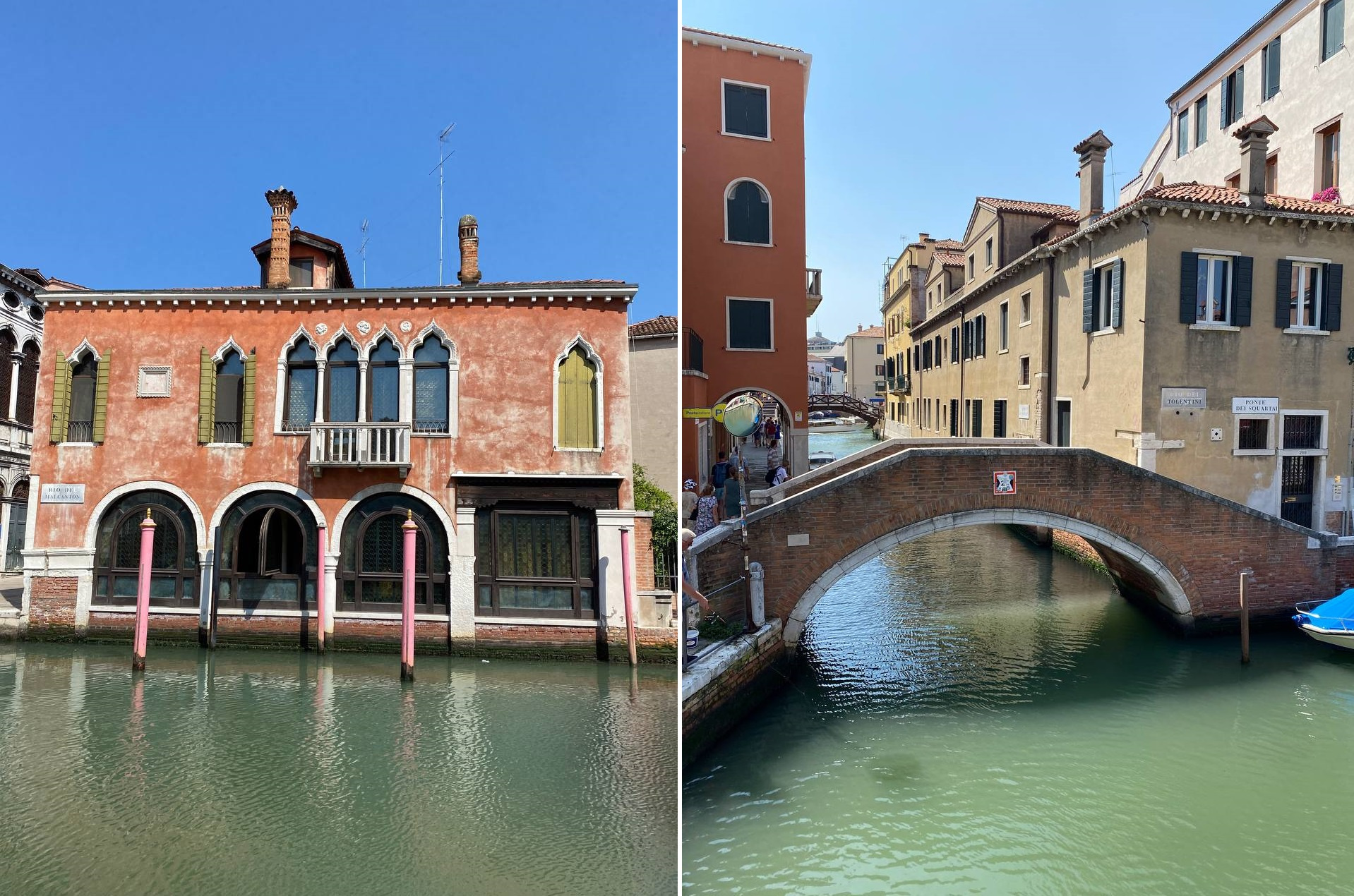 До 6 вечера в Венеции летом безлюдно на непопулярных маршрутах