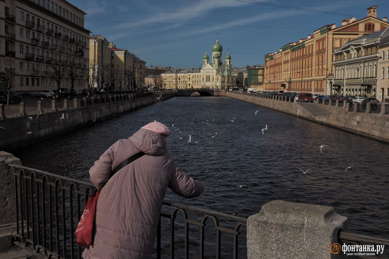 На пути к жаре. Петербург — в узкой полосе повышенного давления, сжатой с боков циклоническими вихрями