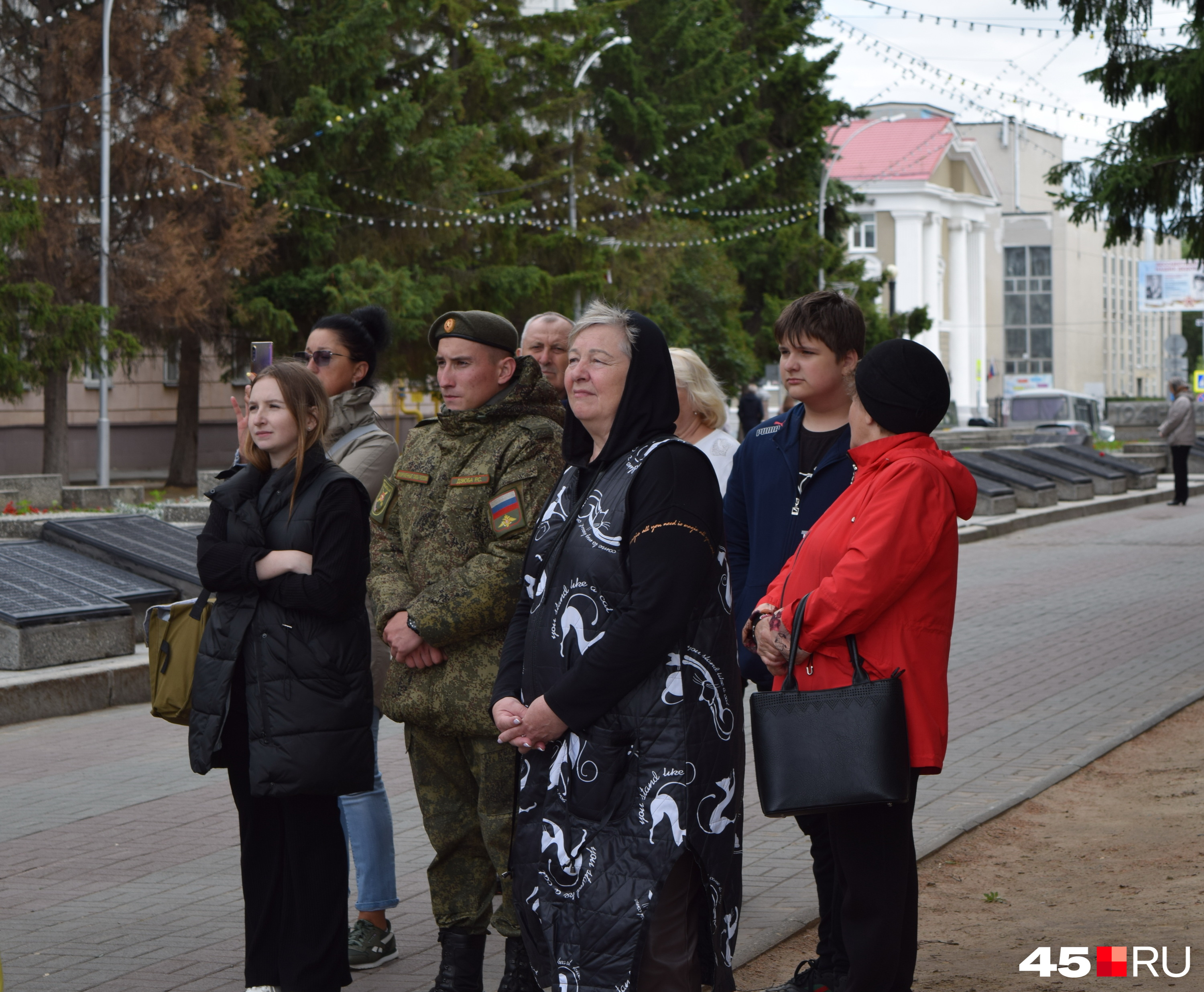 Призывники в президентский полк