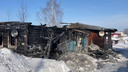 «Горе большое»: семья с пятью детьми осталась без дома после пожара в Ярославской области