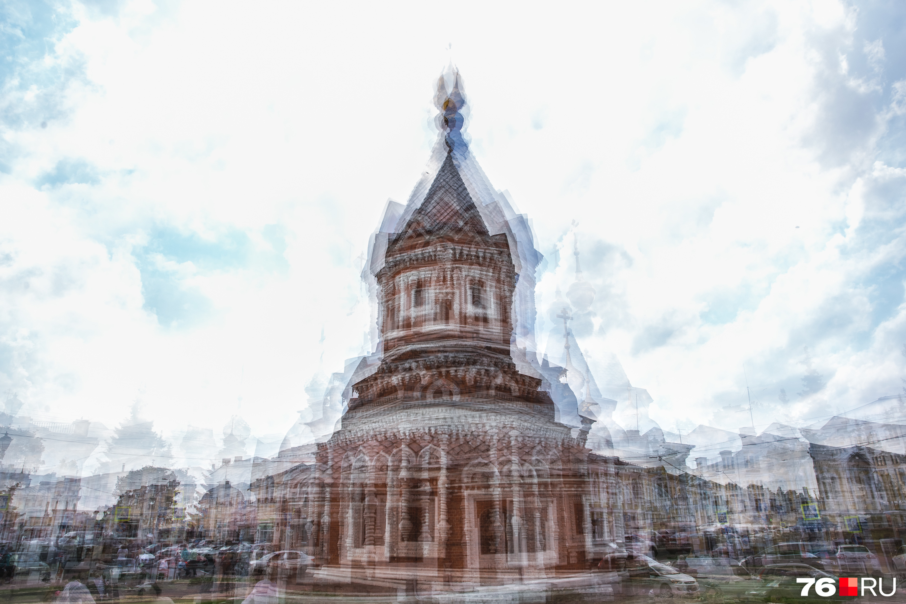 Этот кадр отражает вечную суету в центре Ярославля Этот кадр отражает вечную суету в центре Ярославля