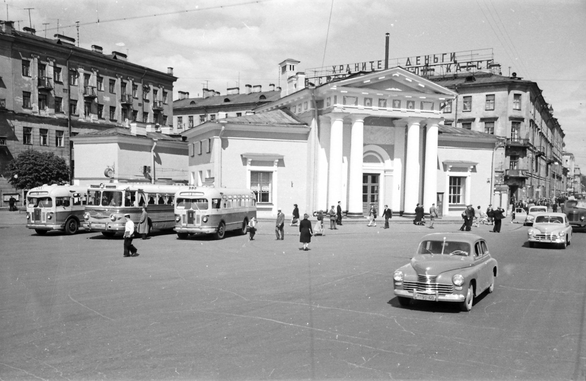 Первый день работы автовокзала