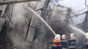 В Волгограде горит нефтеперерабатывающий завод ЛУКОЙЛа