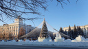 Вот так инфляция: ледовые фигуры и горки на площади Кургана подорожали с двух миллионов рублей до шести