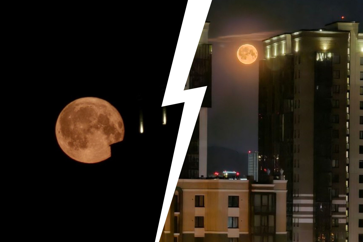 «Мы с Луной всю жизнь живем»: над Красноярском заметили огромную Луну. Спросили, как она влияет на горожан