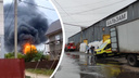 Во время пожара на химзаводе в Нижнем Новгороде погиб человек