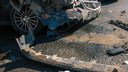 Автопаровозик: в Самарской области столкнулись фура и легковушка