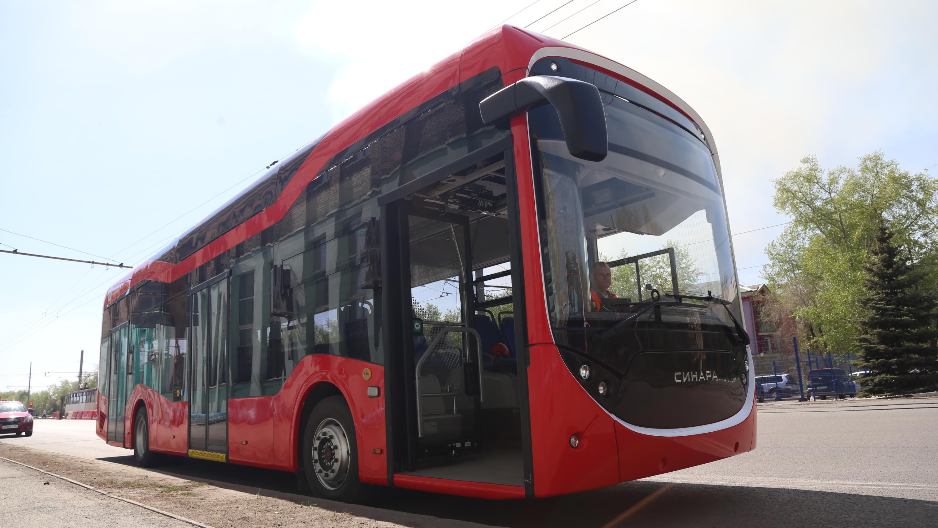 Новые троллейбусы выведут на маршрут, связывающий центр Челябинска с Ленинским районом