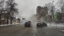 12 человек получили серьезные ожоги из-за прорыва трубы рядом с улицей Горького в Нижнем