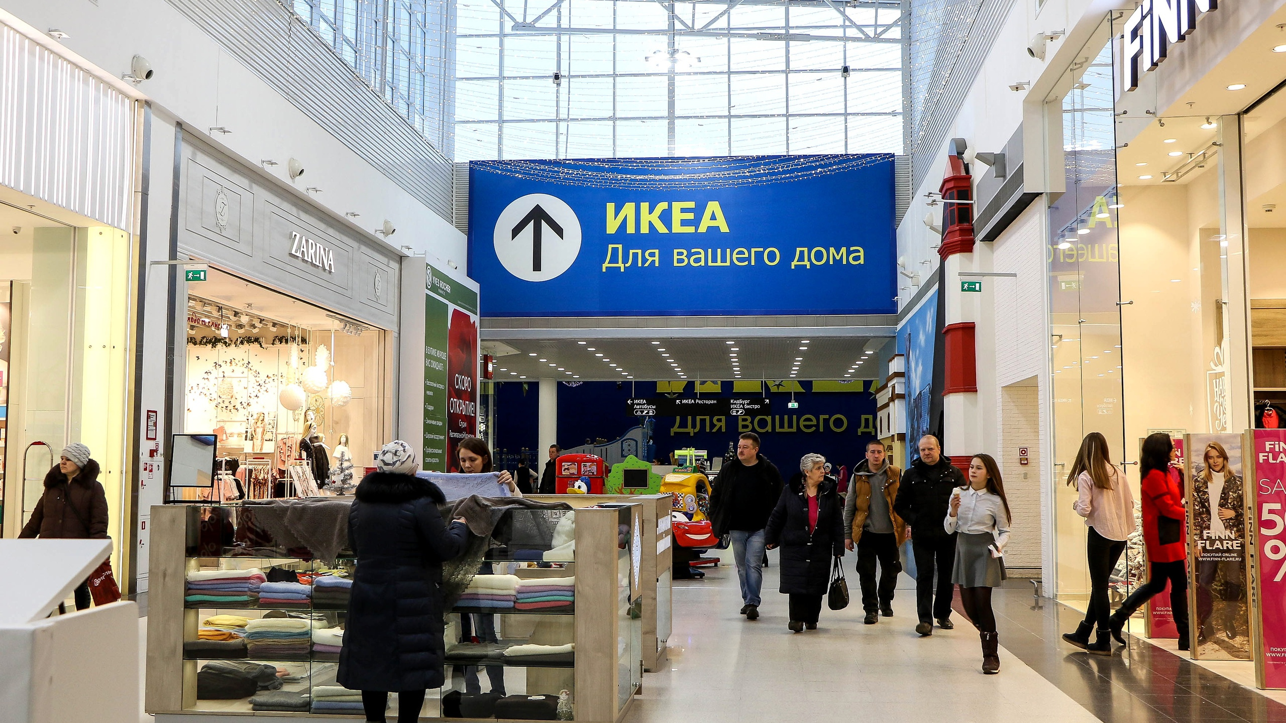 Замена IKEA. Стало известно, кто займет пустующее место в ТЦ «Мега» под Нижним Новгородом