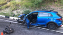 25-летний парень уснул за рулем прямо на трассе в Сочи и врезался в фуру