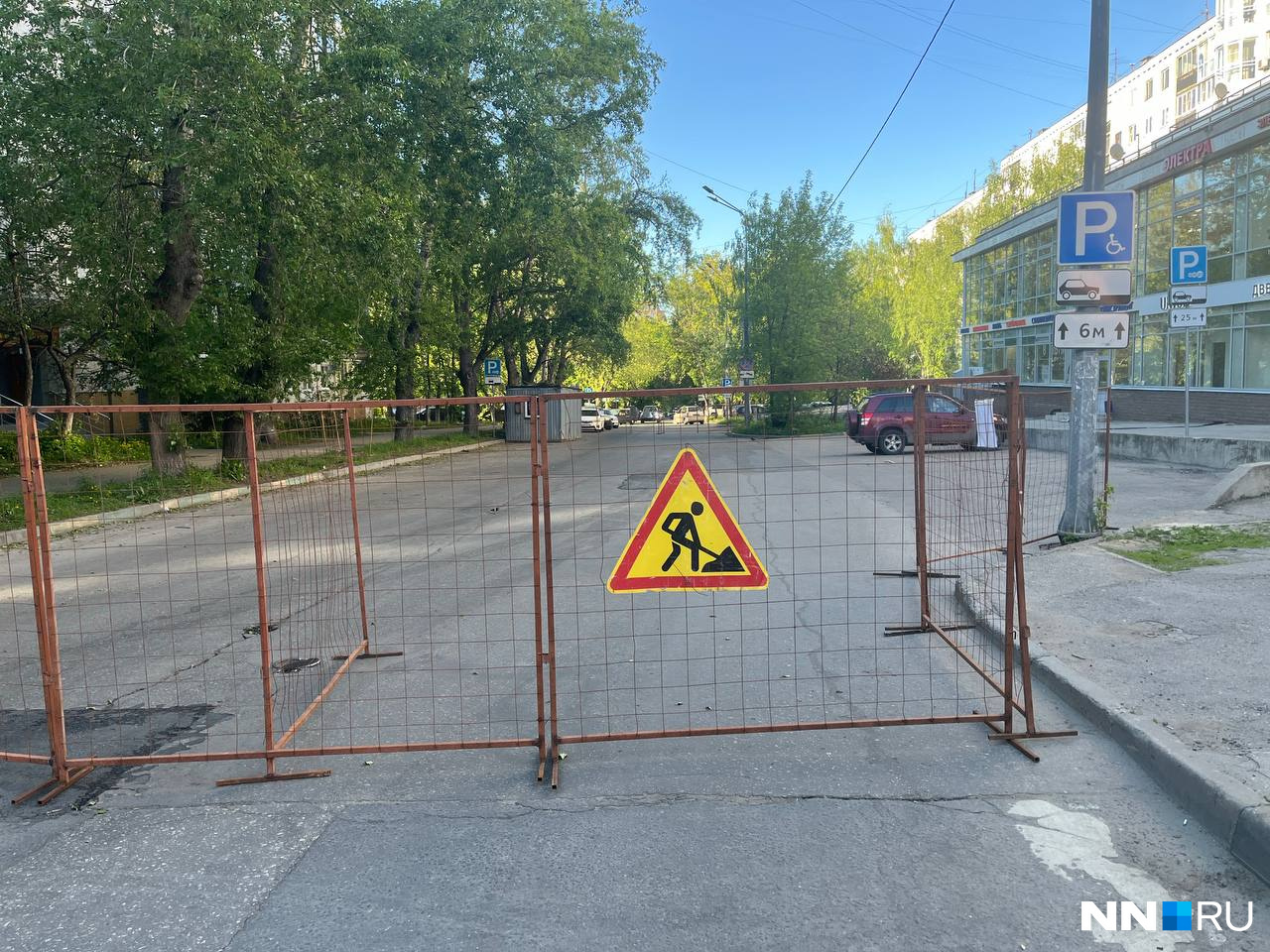 Привет, пробки. Одну из центральных улиц перекрыли в Нижнем Новгороде до конца июня