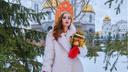 Модель устроила в Екатеринбурге блистательную фотосессию в кокошнике: фото красавицы