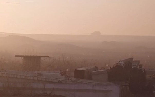Свалка второй день горит в забайкальском поселке Чернышевск
