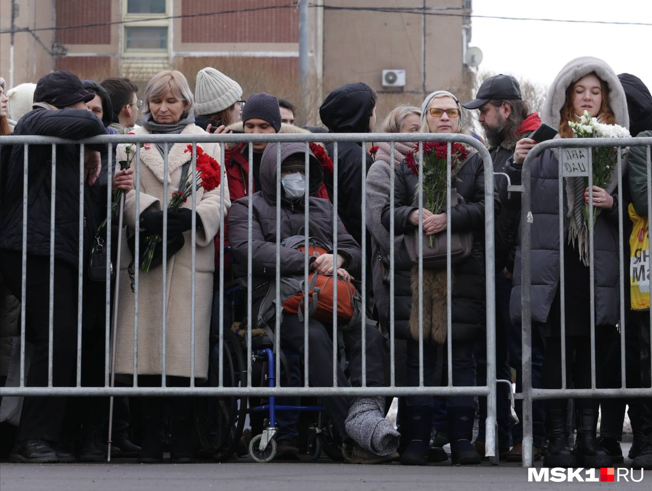 В Москве похоронили Алексея Навального: фоторепортаж | 02.03.2024 |  Архангельск - БезФормата