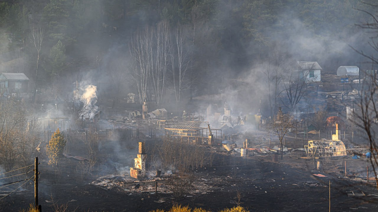 Власти Читинского района окажут только юридическую помощь дачникам, которые потеряли 35 домов в пожаре