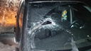 Ударило в лицо пассажиру: отлетевшая от фуры железная деталь спровоцировала ДТП в Самарской области