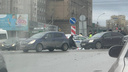Момент смертельного ДТП в Новосибирске попал на видео — водитель ехал на огромной скорости