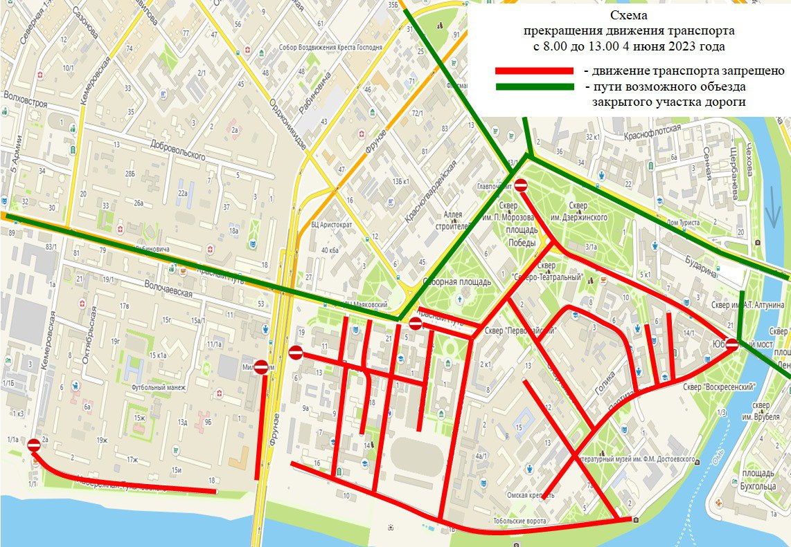 Какие улицы будут перекрыты завтра в спб карта