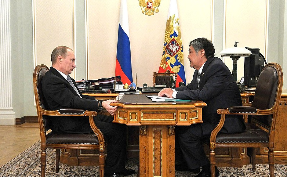 В этом же году губернатор Кузбасса прилетал в Москву на личную встречу с Путиным