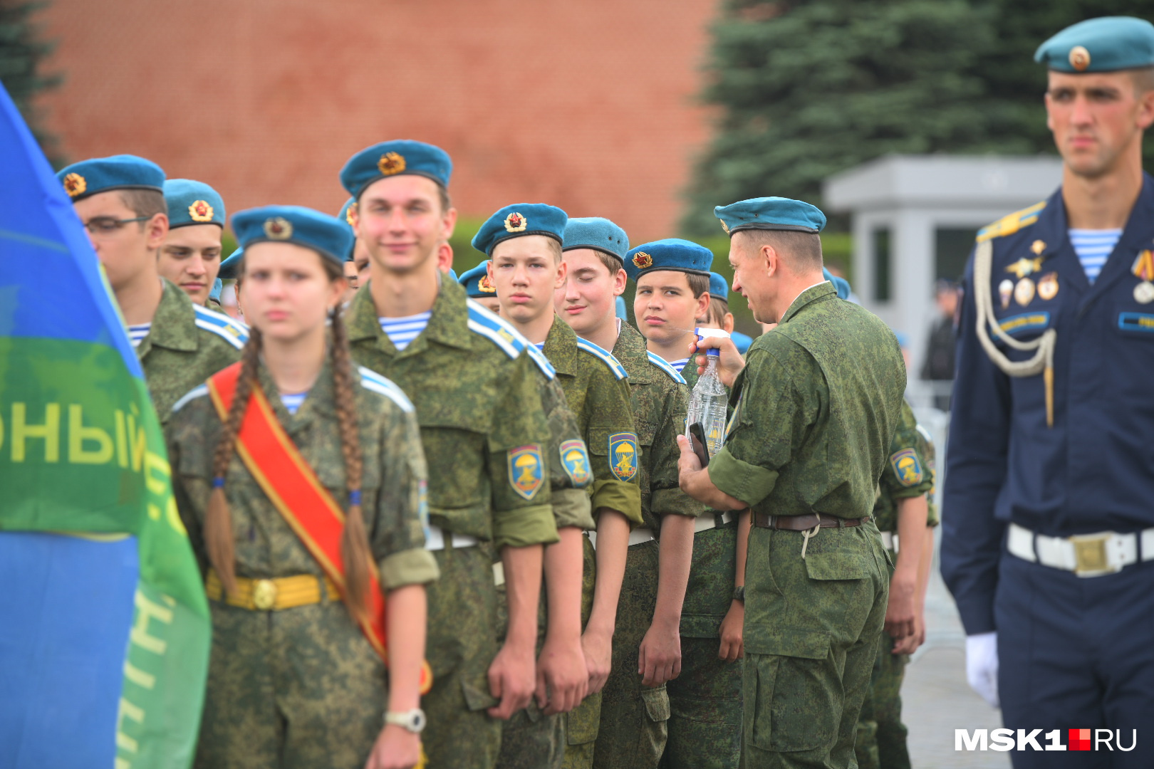 Десантники по красной площади