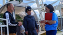 Директору Парка Гагарина объявили предупреждение после ЧП, из-за которого с колеса обозрения сняли 13 человек