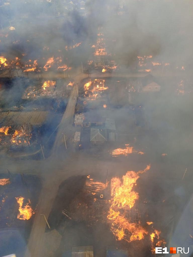 В целом там полный ужас». В поселке Сосьва сгорело уже 92 дома | 26.04.2023  | Санкт-Петербург - БезФормата