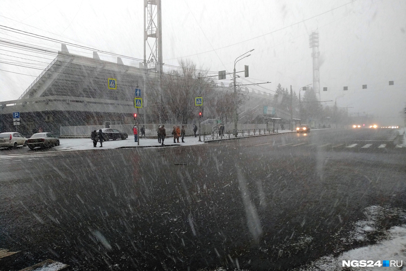 Снег наносит ответный удар. Какой будет погода в предстоящие выходные в Красноярске