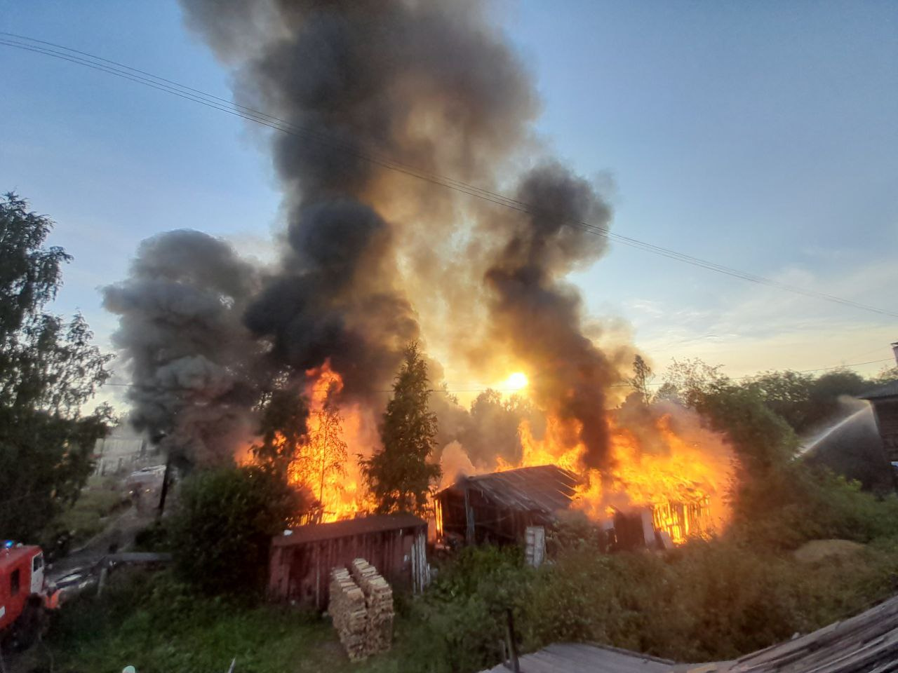 Пожилой житель Харьковщины сгорел в собственном доме