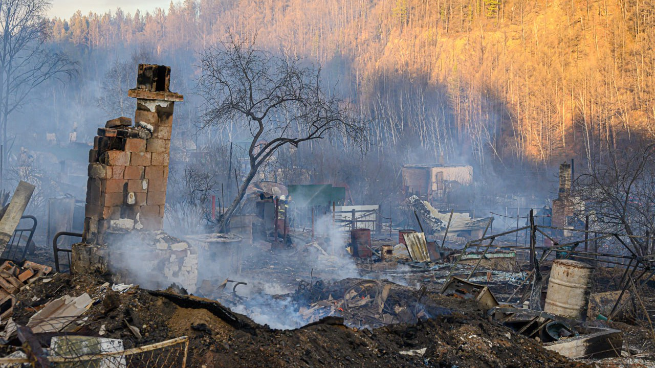 Комиссия по оценке сгоревших домов в Читинском районе работала один день